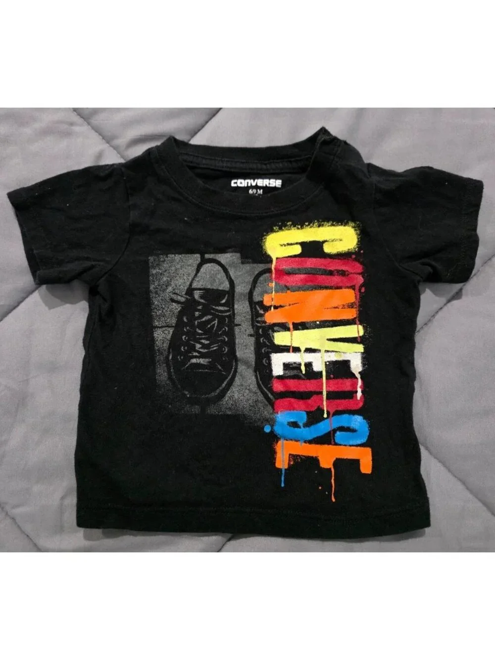 Infant 6-9 months Converse Graphic Short Sleeve Tee So Cute